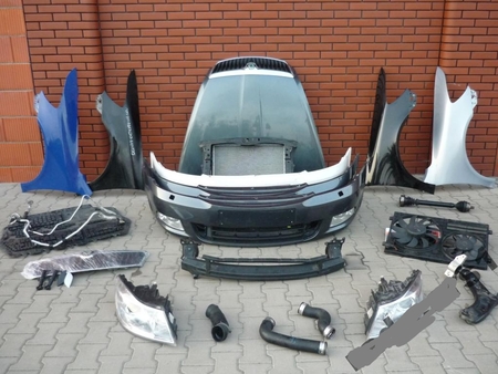 Комплектный передок (капот, крылья, бампер, решетки) для Skoda Octavia A5 Киев