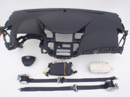 Комплект Руль+Airbag, Airbag пассажира, Торпеда, Два пиропатрона в сидения. для Hyundai i40 Ровно