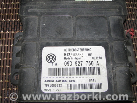 Блок управления АКПП для Volkswagen Touareg   Львов 09D927750A