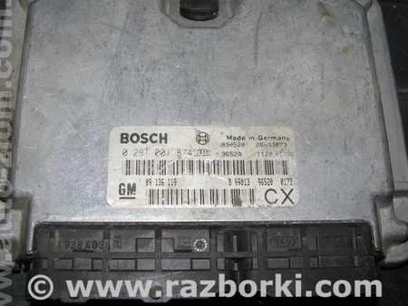Блок управления двигателем для Opel Vectra B (1995-2002) Львов 09136119 CX, 0281001874