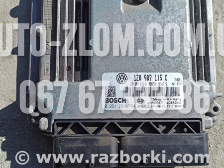 Блок управления двигателем для Skoda Octavia A5 Львов 1Z0907115C, 0261201794