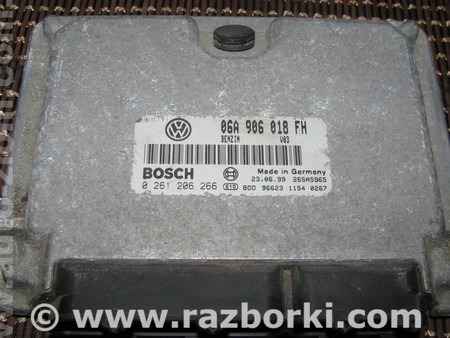 Блок управления двигателем для Volkswagen Golf IV Mk4 (08.1997-06.2006) Львов 06A906018FH, 0261206266