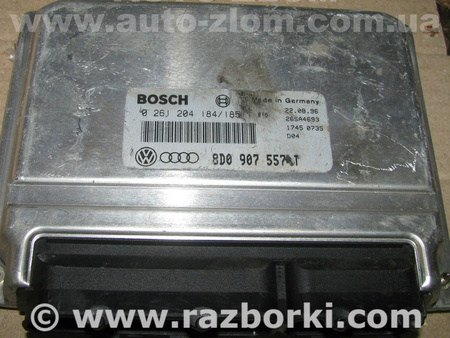 Блок управления двигателем для Volkswagen Passat B5 (08.1996-02.2005) Львов 8D0907557T, 0261204184/185