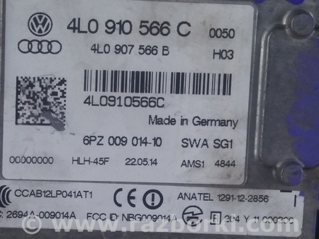 Блок управления для Audi (Ауди) Q7 4L (09.2005-11.2015) Ковель 4L0 910 568 C 4L0 910 566 C