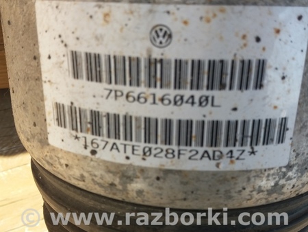 Амортизатор передний левый для Volkswagen Touareg  (10-17) Ковель 7P6616039M 7P6616040L